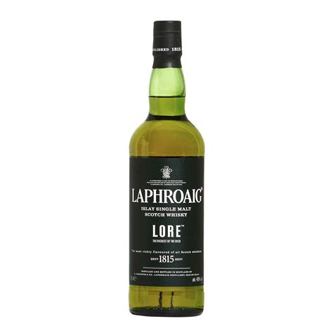 Laphroaig Lore Single Malt Islay Scotch Whisky La Tradizione 70