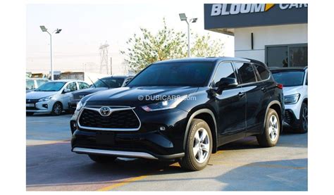 Used Toyota Highlander Limited AWD BLACK 2021 for sale in Dubai - 665626