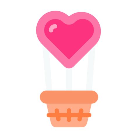 Hot Air Balloon Generic Color Fill Icon