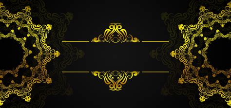 Black Gold Wedding Background