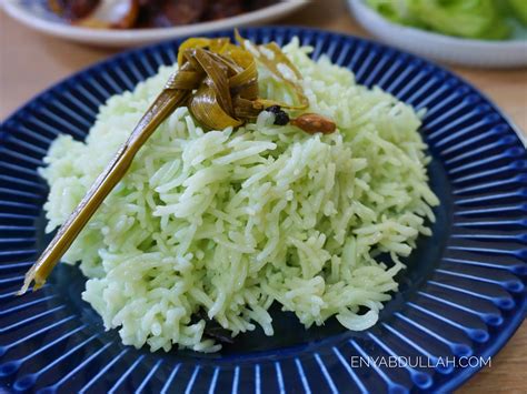 Nasi Hijau Pandan