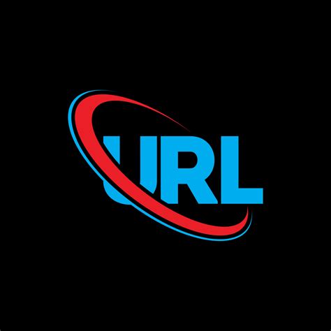 URL logo. URL letter. URL letter logo design. Initials URL logo linked