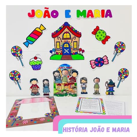 KIT HISTÓRIA JOÃO E MARIA Loja de recursos pedagógicos Professora