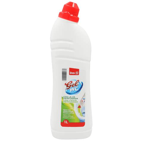 DIA limpiador gel wc lejía botella 1lt LIMPIA INODORO WC