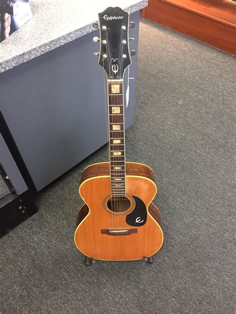 Vintage Epiphone Ft 135 Acoustic Guitar Broken Nut For Sale In Whittier Ca Offerup