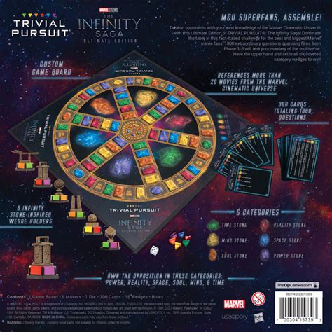 Trivial Pursuit® Marvel Cinematic Universe Ultimate Edition The Op Games