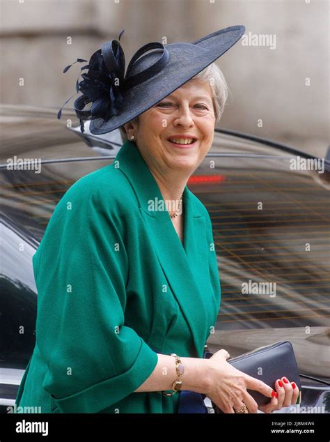 Theresa May Former Uk Prime Minister Hi Res Stock Photography And