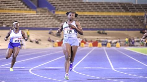 Terrelonge Dunkley Lead Under 20 100m At Carifta Trials Loop Jamaica