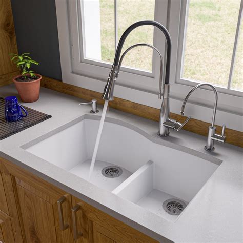 White Composite Undermount Kitchen Sinks Things In The Kitchen