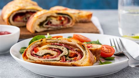 Stromboli Einfaches Rezept Für Die Pizzarolle • Koch Mit