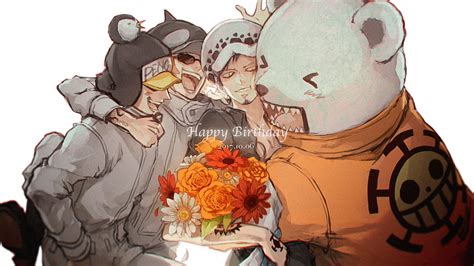 Tags Fanart One Piece Pixiv Trafalgar Law Bepo Heart Pirates