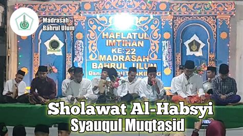 Opening Haflah Akhir Sanah Madrasah Diniyah Bahrul Ulum Oleh Banjari