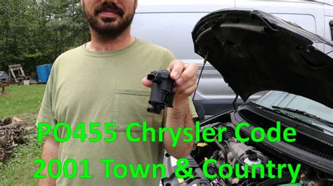 P0455 Chrysler EVAP Code Large Leak Easy Fix YouTube