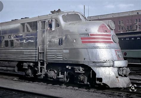 Pin By Delray415 On EMD E AND F STREAMLINERS Route Burlington Train