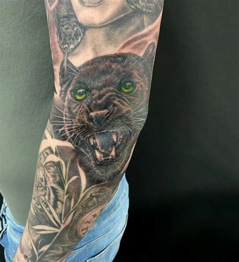 125 Black Panther Tattoos To Boost Feelings Of Safety