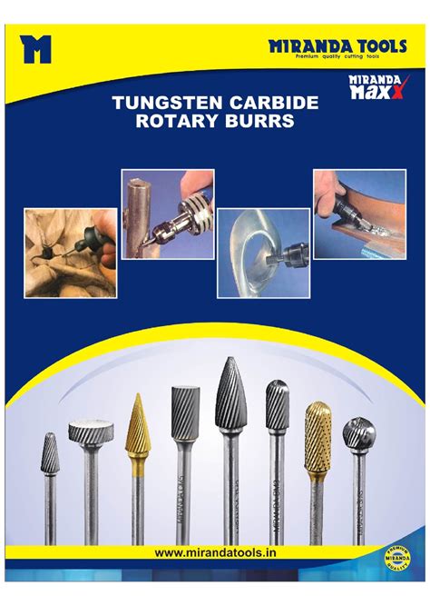 Miranda Tungsten Carbide Rotary Burrs Asher Tools Sdn Bhd 016