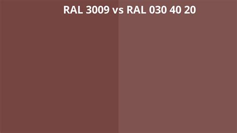 Ral 3009 Vs 030 40 20 Ral Colour Chart Uk