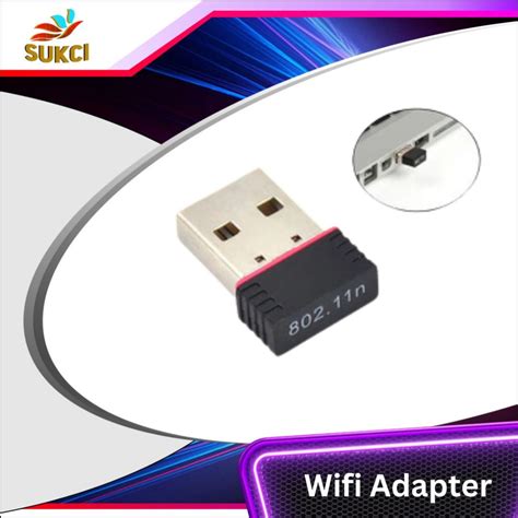 Jual Usb Wifi Dongle Mini N Wireless Mini Adapter For Pc Laptop