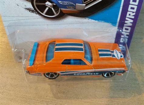 Hot Wheels MERCURY Cougar Eliminator W Goodyear Logo NIP Orange Etsy