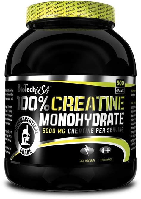 Biotech Usa Creatine Monohydrate G Pulver Neutral Supplem