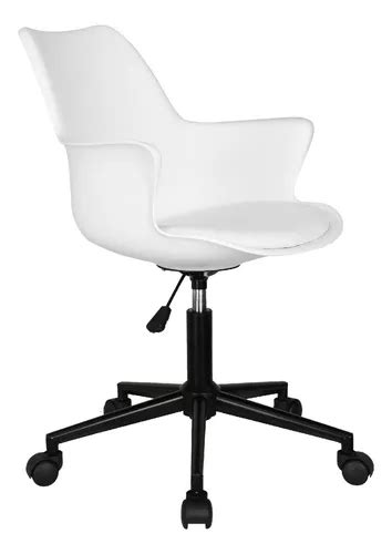 Silla De Oficina Escritorio Ejecutiva X Unidad Blanco Plos