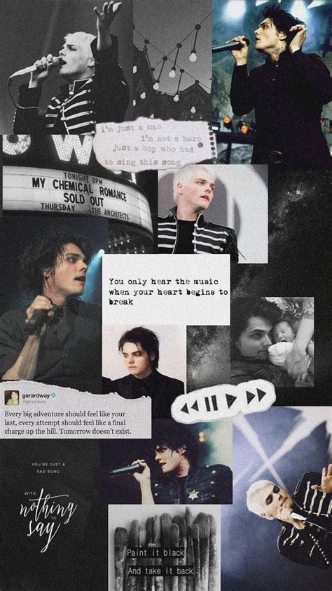 My Chemical Romance Gerard Way Aesthetic My Chemical Romance My