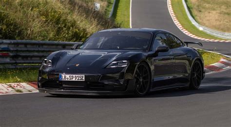 Porsche Taycan Batió Récord De Vuelta En Nürburgring Y Superó Al Tesla