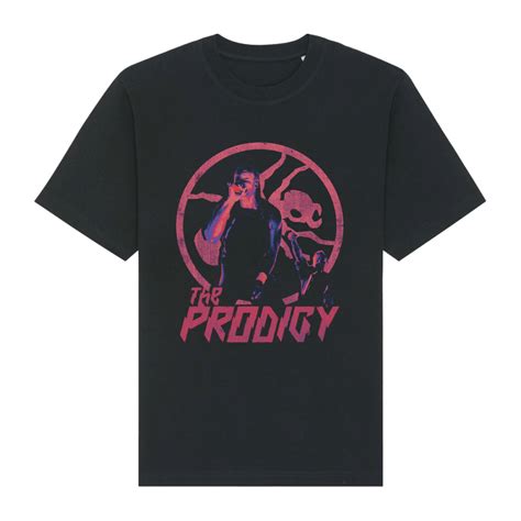 The Prodigy Official Store - The Prodigy - Attack Mode Photo Black T-Shirt