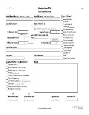 Fillable Online Ex402 5 Property Disposition Request Form PDR Fax