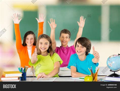 Kids School Class Image And Photo Free Trial Bigstock