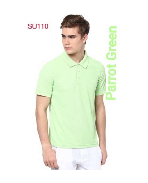 Plain Polyester Polo T Shirt S To 3 XL At Rs 240 Piece In Ahmedabad