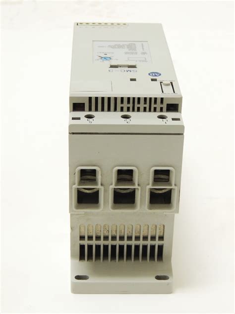 Used Allen Bradley Soft Starter Smc C Nbd Line Voltage V