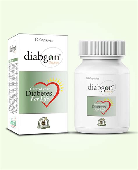 Ayurvedic Herbal Supplements for Diabetes, Diabgon Capsules