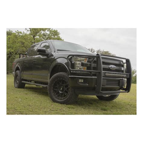 Ford F Aries Black Pro Series Grille Guard King Ranch Lariat