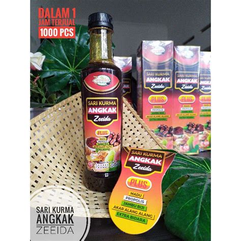 Jual Sari Kurma Plus Angkak Zeeida Asli Original Obat Dbd Obat