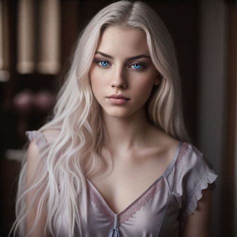 Silver Pearl Chapter In White Blonde Hair Platinum Blonde