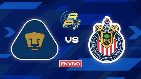 Pumas Vs Chivas En Vivo Cuartos De Final Vuelta Liga Mx Apertura