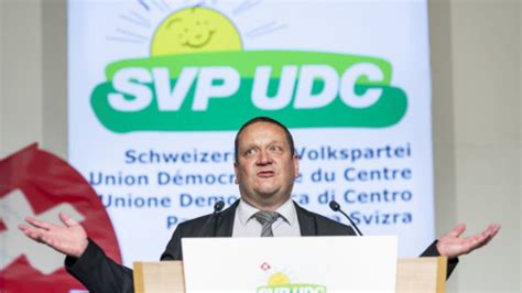 Frapp Der Präsident der SVP Freiburg tritt von seinem Amt zurück