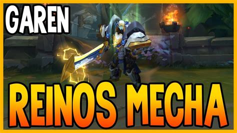 SKIN De GAREN REINOS MECHA League Of Legends YouTube