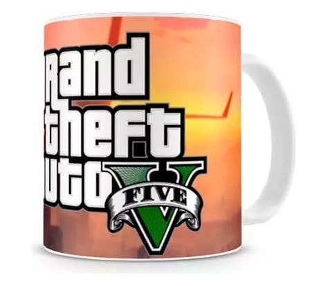 Taza Con El Logo De Gta V Mercadolibre