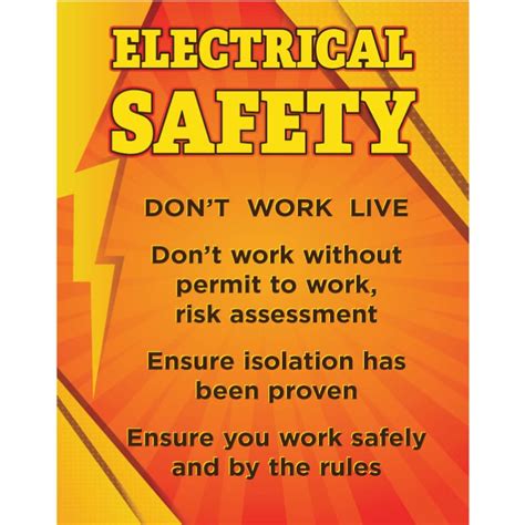 Safety Poster Electrical Hazards Visual Workplace Inc The Best Porn