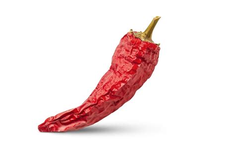 Premium Photo Red Pepper Dry Peppers Isolated On White Background Hot Chili Peppers Spices For