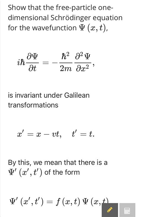 homework and exercises - Galilean transformation and differentiation ...