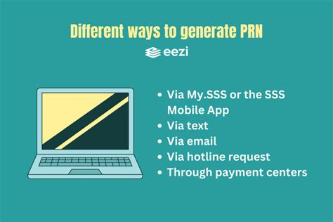 Sss Payment Reference Number Prn Guide Eezi Hr Tech