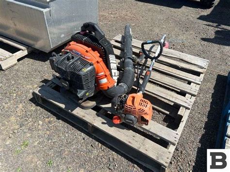 Echo PB 500T Leaf Blower Echo Weed Trimmer Booker Auction Company