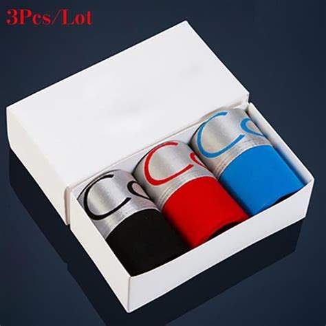 Sous vêtement 3 4 5 Pcs Lot Sexy Hommes Sous Vêtements Coton Sous Vêtements Gay Hommes Caleçons