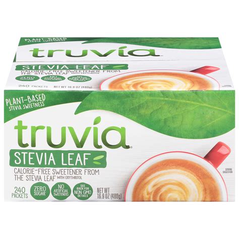 Save On Truvia Calorie Free Sweetener Stevia Leaf 240 Ct Order Online