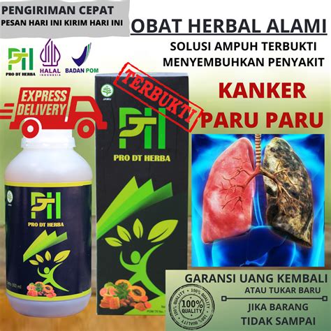 Jual Obat Penyakit Kanker Paru Paru Basah Kering Tbc Perokok Restriktif