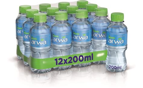 Arwa Bottled Drinking Water 200 Ml Pack Of 12 Price In Uae Amazon