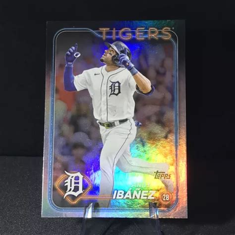 Andy Ibanez Topps Series Lamina Arcobaleno Parallela Detroit